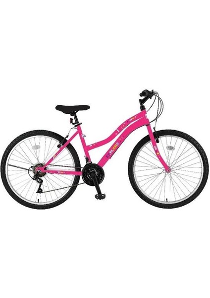 2634 Explorer Kadın Dağ Bisikleti V 26 Jant 21 Vites Pembe