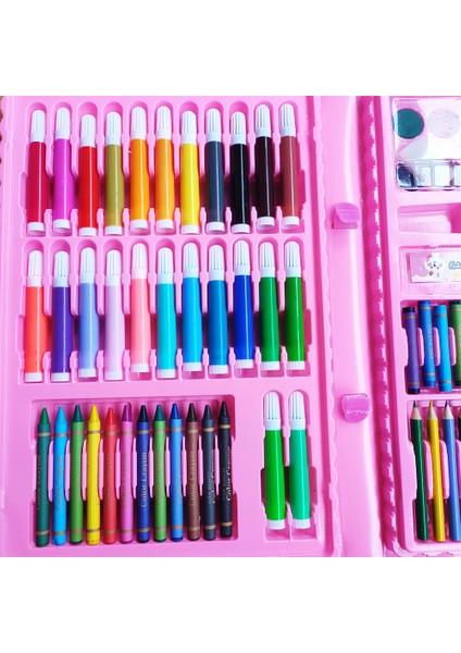 Çocuk Kırtasiye 86 Adet Boya Fırçası Kombinasyon Seti Boya Aletleri Boya Kalemleri Suluboya Kalemleri Hediyeler Yıkanabilir Sanat Boyama Araçları (Yurt Dışından) fırsatları