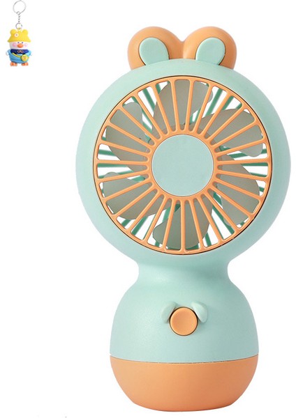 Karikatür Tavşan Masaüstüküçük Fan Usbşarj Edilebilir El Elektrikli Fan Rüzgar Yönünüyukarıve Aşağı Ayarlamak (Yurt Dışından)