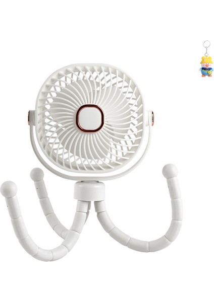Sevimli Masaüstükarikatür Ahtapot Fanıyaz Vazgeçilmez Bebek Arabasırenkli Gradyanışık USB Küçük Fan (Yurt Dışından)