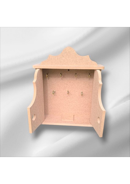 Ahşap Boyanabilir Iki Kapaklı Dekoratif Anahtarlık fiyatları