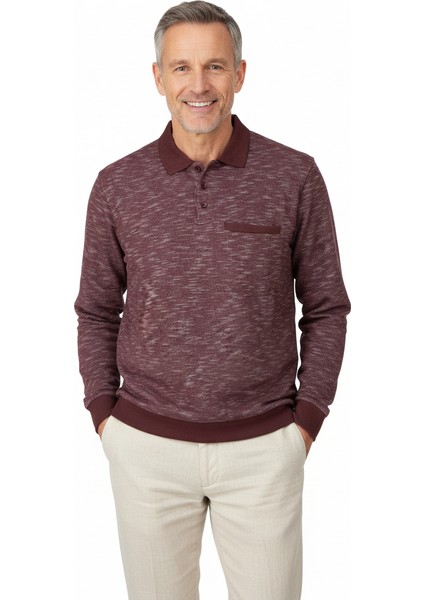 Erkek Kışlık Polo Yaka Kazak Pamuklu Örme Klasik Kırçıllı Selanik Düğmeli Fleto Cepli Rahat modelleri