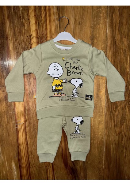 6-24 Aylık Charlie Baskılı Takım Yeşil