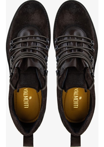 Erkek Hakiki Deri Kahverengi Casual Bot 1158 4901 Erk Ayk SK25-26 T.morro indirimleri