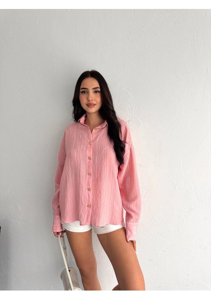 Çizgili Oversize Gömlek fiyatları