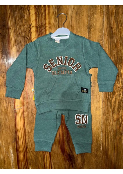 6-24 Aylık Kanguru Cep Senıor Takım Petrol