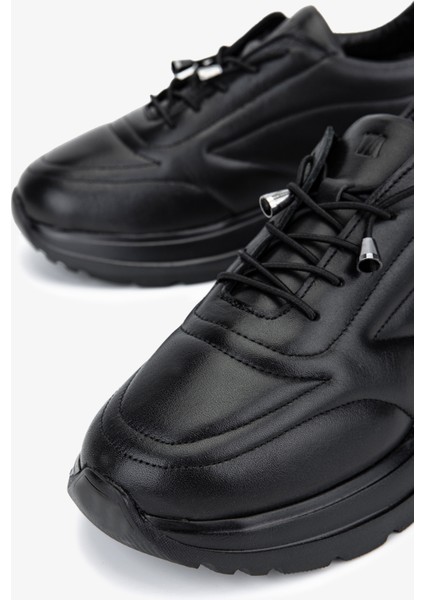 Kadın Hakiki Deri Siyah Sneakers & Spor Ayakkabı 1107 522 Bn Ayk SK25-26 Sıyah modelleri