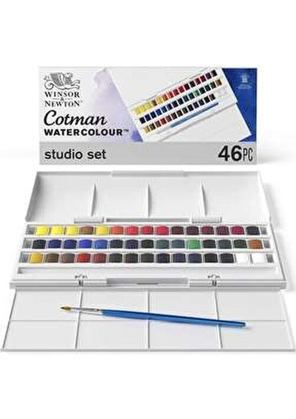 Cotman Suluboya Seti 45'li Profesyonel Kalite Taşınabilir Boya Seti indirimleri