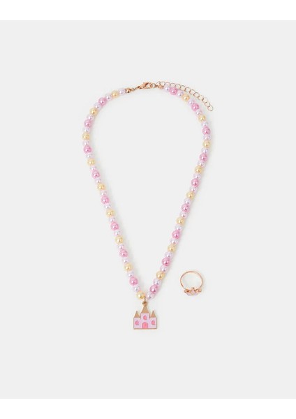 Angel Castle Kolye Yüzük Set fiyatları