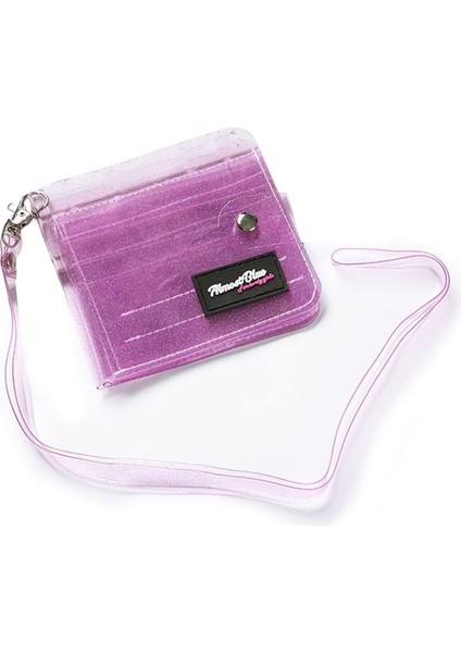 Pvc Şeffaf Asklı Kadın Cüzdan - Pembe (Yurt Dışından)