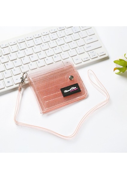 Pvc Şeffaf Asklı Kadın Cüzdan - Pembe (Yurt Dışından) indirimleri