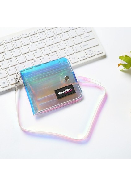 Pvc Şeffaf Asklı Kadın Cüzdan - Pembe (Yurt Dışından) fiyatları