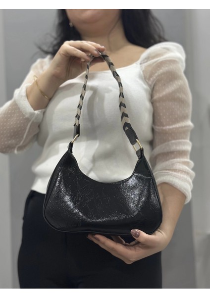 Kraş Siyah Cilt Çanta