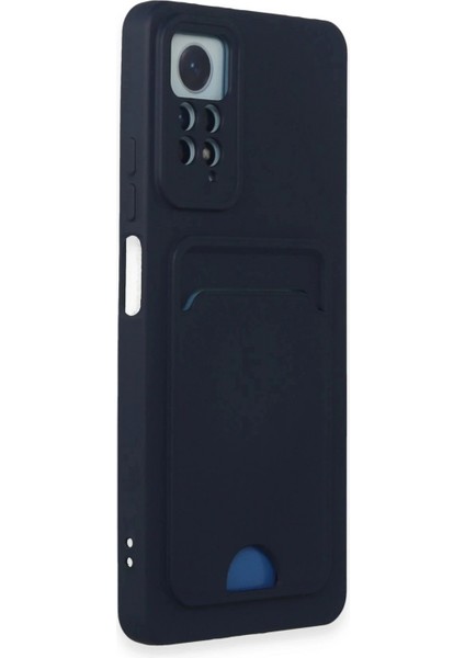 Xiaomi Redmi Note 12 Pro 4g Kılıf Kelvin Kartvizitli Silikon - Lacivert fiyatları