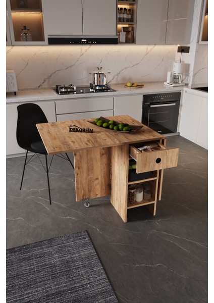 DF01102AC Portatif Pratik Katlanır Masa Mutfak ve Yemek Masası fiyatları