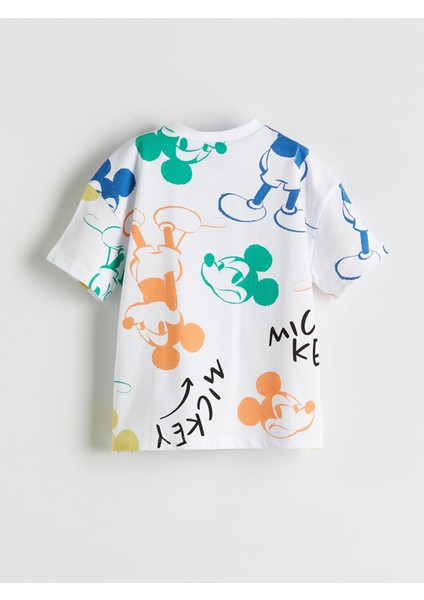 Yeni Sezon Mickey Mouse Baskılı Erkek Çocuk Tişört fiyatları