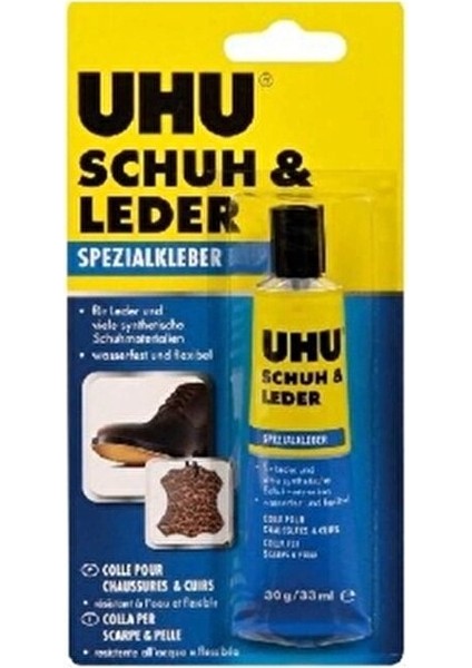 Schuh&Leder Yapıştırıcı 30 g Deri ve Kauçuk İçin Hızlı ve Güçlü Yapıştırma fiyatları
