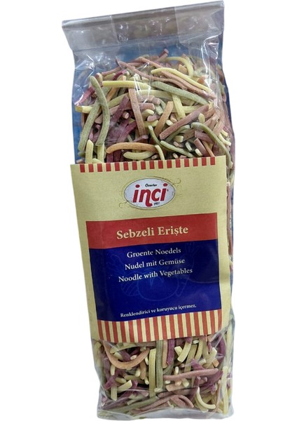 Inci Sebzeli Erişte 400 gr