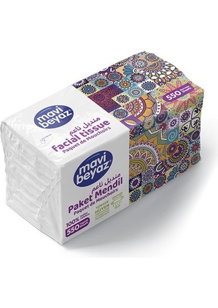 Pratik Paket Çek Kullan Mendil - Peçete 6X550 Yaprak fırsatları