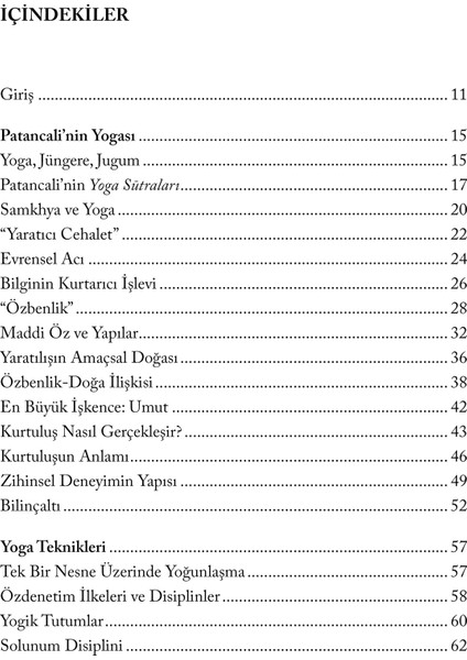Patancali ve Yoga modelleri