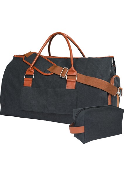 2’si 1 Arada Omuz Seyahat Çantası ve Elbise Çantası Katlanabilir, Ayakkabı Çantası, Çok Amaçlı Çanta