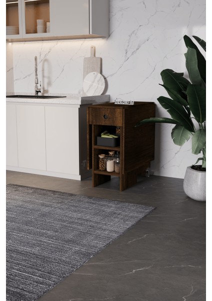 DF01102BR Portatif Pratik Katlanır Masa Mutfak ve Yemek Masası modelleri