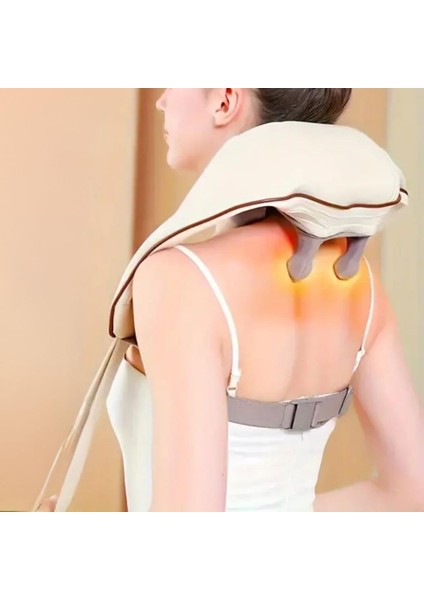 Boyun ve Sırt Masaj Aleti Kablosuz Şarjlı Boyun ve Omuz Yoğurma Masaj Yastığı fiyatları