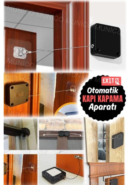 Yangına Dayanıklı Otomatik Kapı Kapatıcı - Şık Tasarım ve Uzun Ömürlü Kullanım Hızlı Otomatik Sağ Ka fiyatları