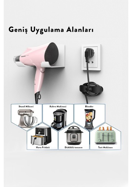6 Adet Yapışkanlı Kablo Düzenleyici Tezgah Üstü Kablo Saklama Kutusu Gizleme Pratik Ev Aletleri Kabl fırsatları