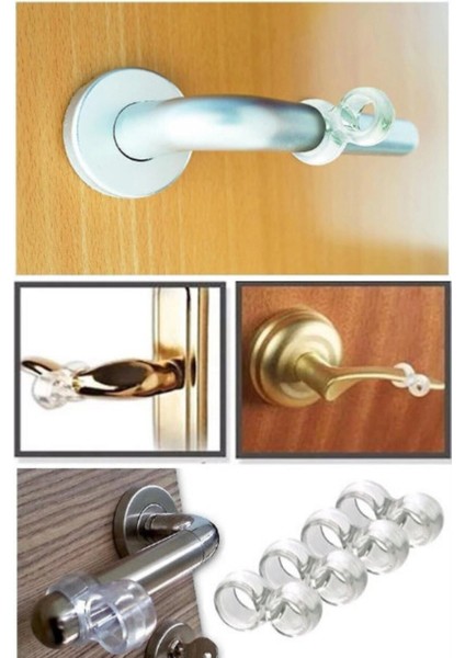 10 Adet Silikon Kapı Kolu Stoperi Kapı Kolu Tamponu fiyatları