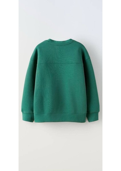 Çocuk Eşofman Takımı Yeşil – Ny Baskılı Sweat & Jogger modelleri