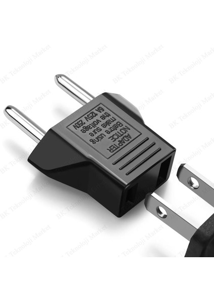 Türkiye Amerikan 110 - 220 V Priz Ucu Jak Çevirici Dönüştürücü Adaptör Priz Amerikan Tipi Fiş Girişi fiyatları