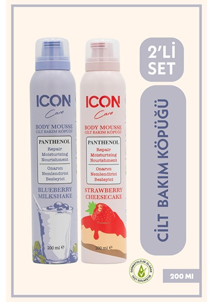 Icon Care Cilt Bakım Köpüğü 2'li Set