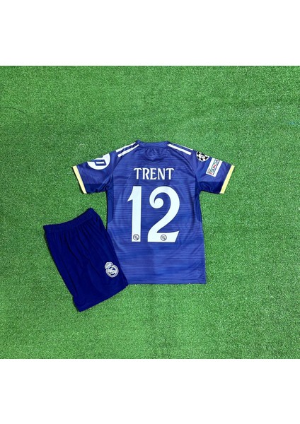 Real Madrid 2025/26 Yeni Sezon Şampiyonlar Ligi Trent Alexander-Arnold Alternatif Çocuk Forması fiyatları