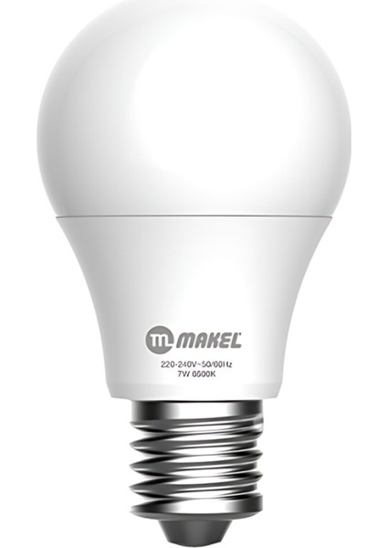 | LED Ampul, E27, 7 W, 6500 K Tekli Beyaz Işık E27 LED Ampul 7 Watt Var fiyatları