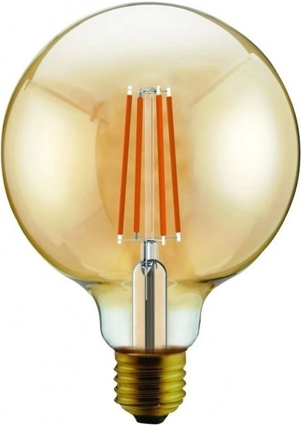 K2 KES606 6 Watt G95 LED Rustik Glop Ampul - Sarı Işık (2700K) Gün Işığı E27 Rustik Ampul 6 Watt Yok fiyatları