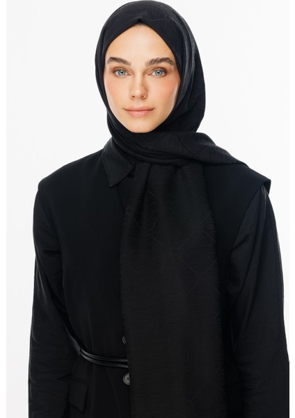 Moon Is Desen Jakar Şal