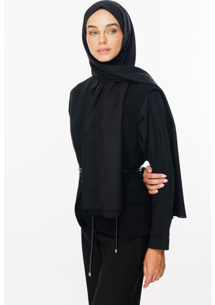 Moon Is Desen Jakar Şal indirimleri