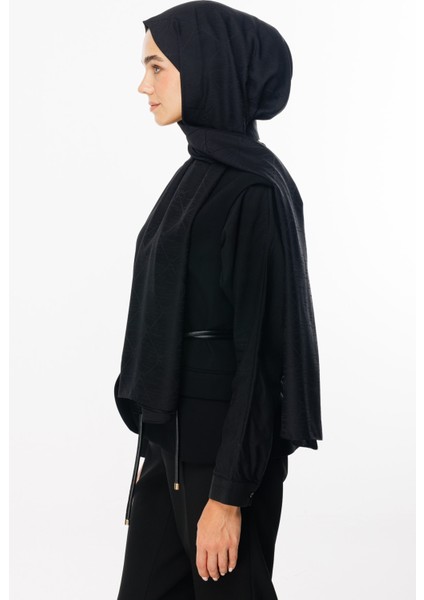 Moon Is Desen Jakar Şal