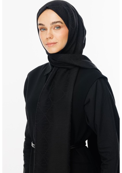 Moon Is Desen Jakar Şal