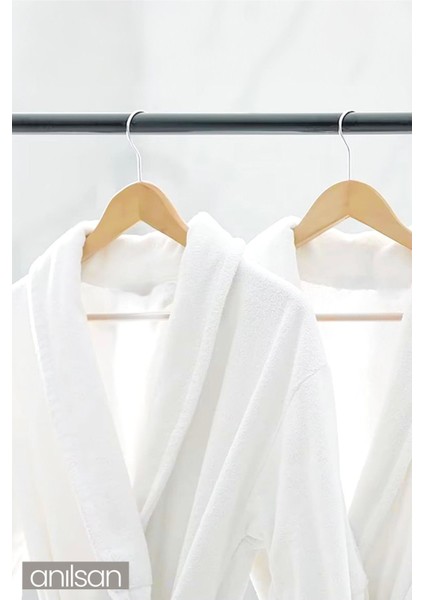 %100 Pamuk Bornoz - Şalyaka Otel Bornozu, Spa Için Ideal, Günlük Kullanıma Uygun