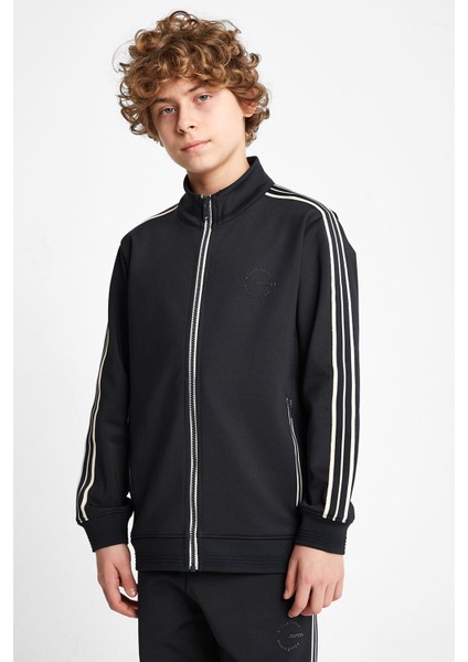 Çocuk Fermuarlı Sweatshirt 25N-3155