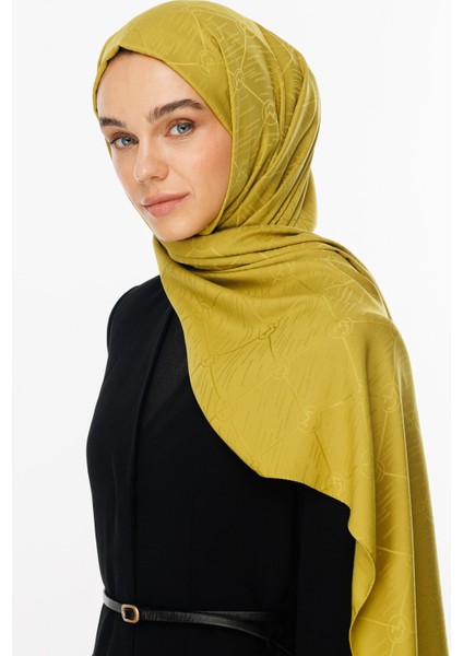 Moon Is Desen Jakar Şal indirimleri