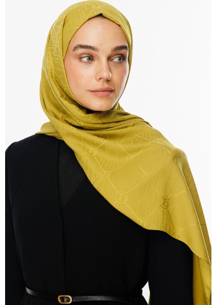 Moon Is Desen Jakar Şal