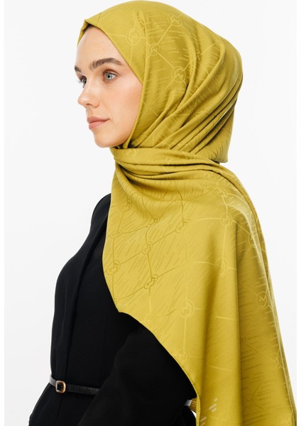 Moon Is Desen Jakar Şal