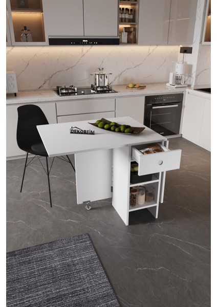 DF01102B Portatif Pratik Katlanır Masa Mutfak ve Yemek Masası fiyatları