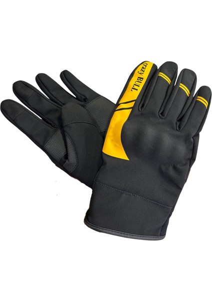 Crayzbull Eagle Sarı / Su ve Rüzgar Geçirmez Kışlık Erkek Motosiklet Eldiveni fiyatları