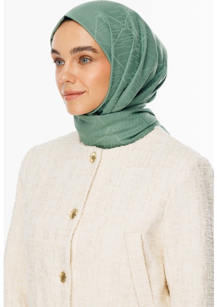 Moon Is Desen Jakar Şal