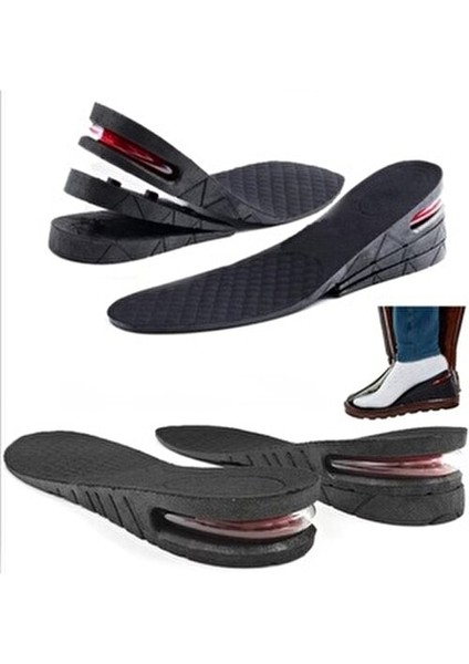 Hava Yastıklı Boy Uzatıcı Tabanlık Tam Boy (7 Cm Kadar) - 38 Numara Dolgu Topuk