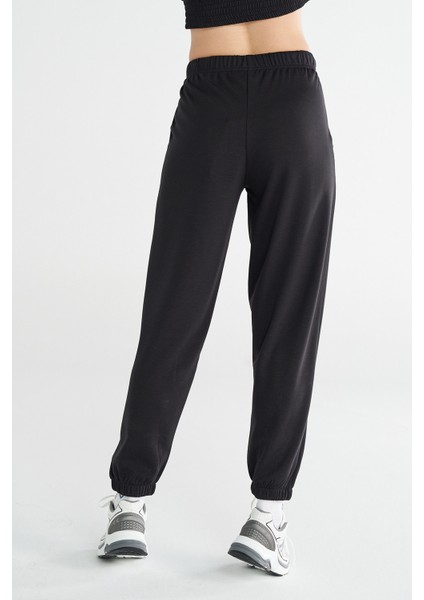 Hmljed 932343-2001 Siyah Kadın Eşofman Altı modelleri